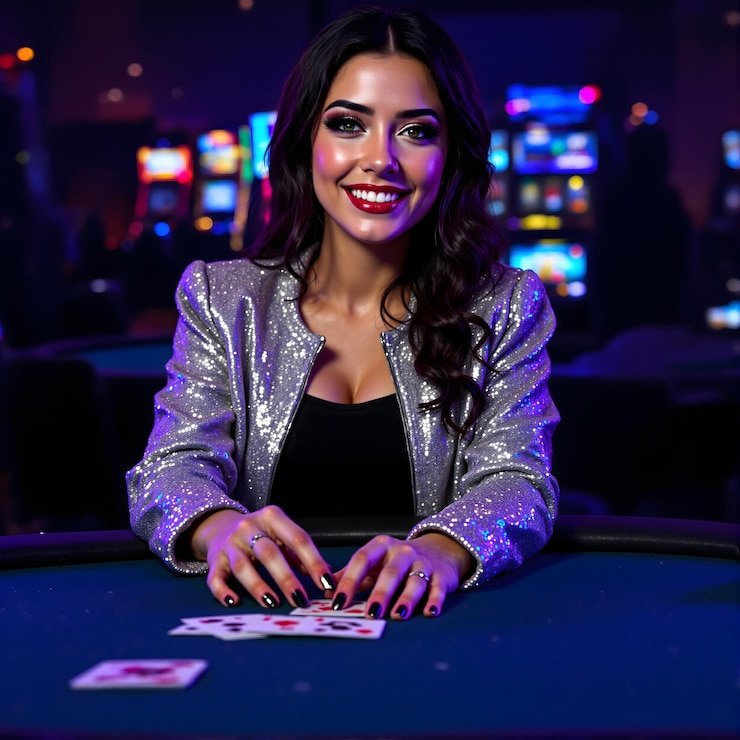 Live dealer studio setup at ids388 login with multiple camera angles